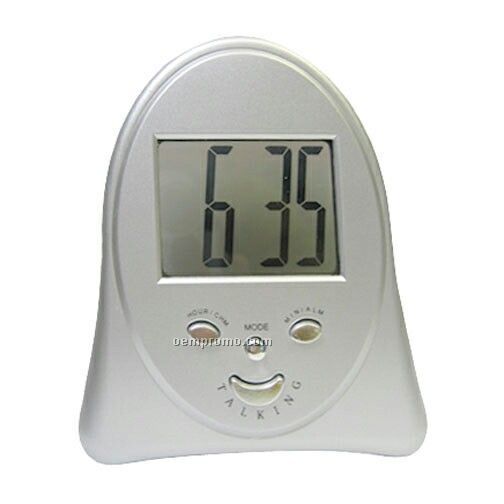 Arch Talking Clock With Digital Readout
