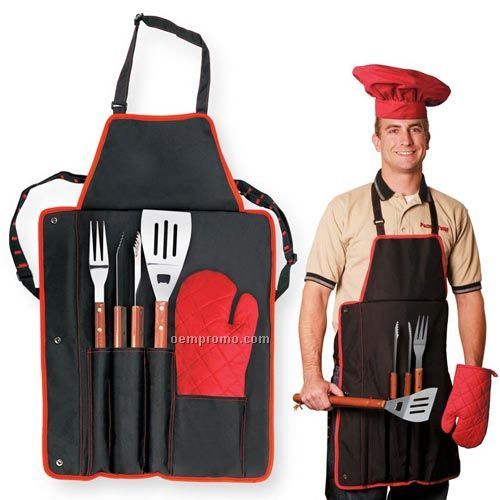 Bbq Apron 4set