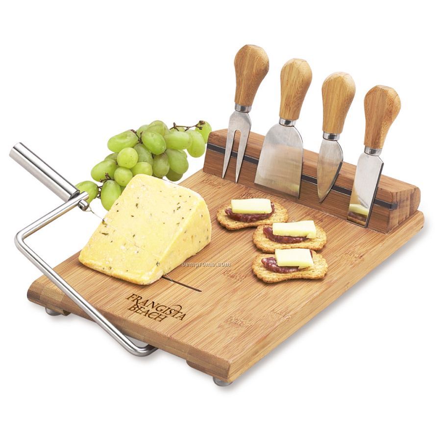 Silton Bamboo Cheese Board Set