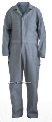 Fisher Stripe Cotton Standard Unlined Coverall (Short) (S-2x)