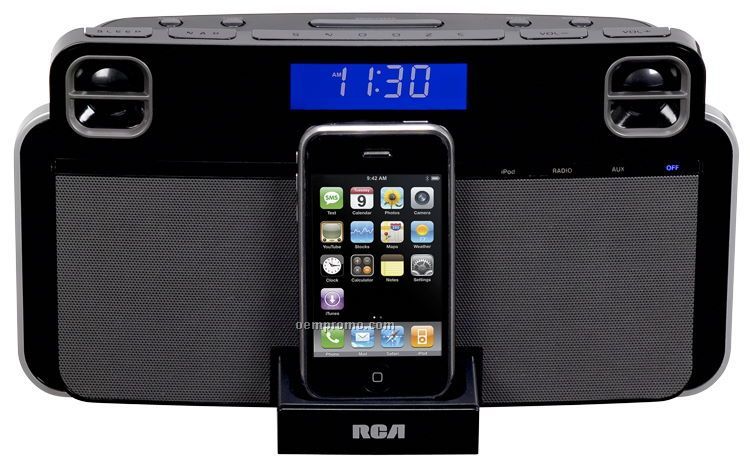 Rca App-enhanced Portable Docking Station For Iphone And Ipod
