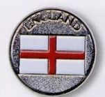 7/8" Stock Ball Markers (England/ Flag)
