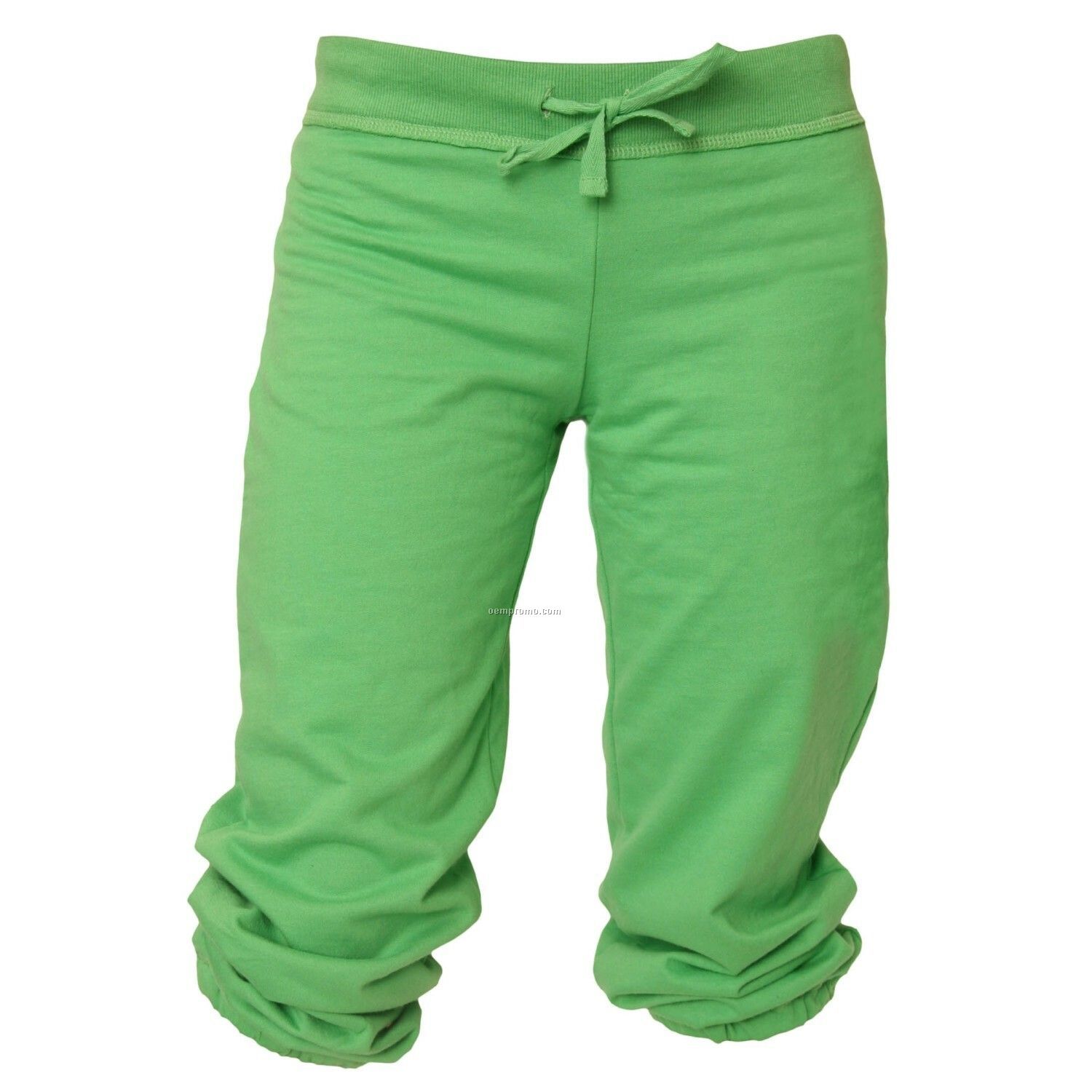 Youth Kelly Green Touchdown Cuffed Sweat Capris