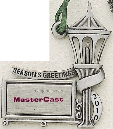 Mastercast Design Lantern On Post (2011) Cast Ornament