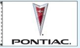 Standard Single Face Dealer Logo Spacewalker Flag (Pontiac)