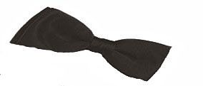 Custom Woven Poly-silk Clip Bow Tie