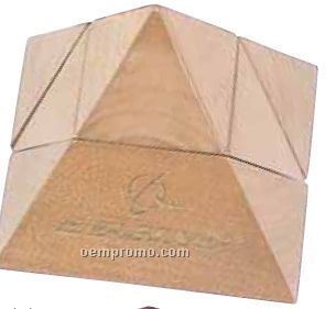 Executive Puzzle & Games Natural Wood Pyramid Puzzle