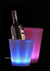 Light Up Ice Bucket With Color Changing Red, Green, & Blue LED