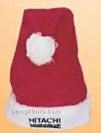 Red Plush Santa Novelty Hat