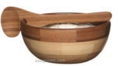 Small Bamboo Bowl W/ Spoon