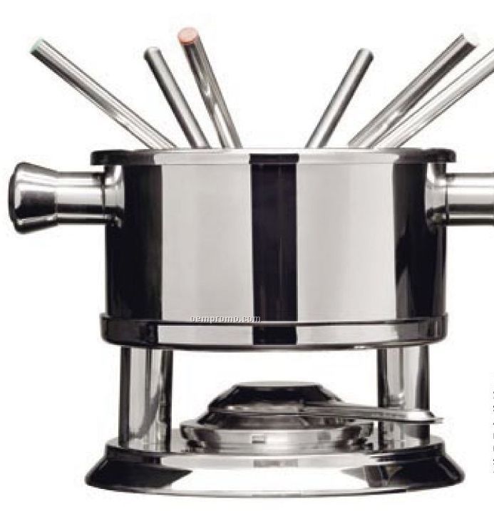 Club Stainless Steel Fondue Set For 6