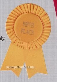 Standard Stock Rosette With Double 1 5/8" Streamers - Special Award