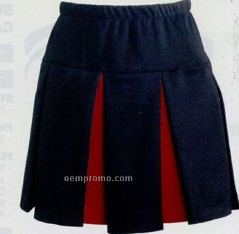 Women's Box Pleat Cheer Skirt