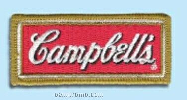 2 1/2" Embroidered Emblem W/ 75% Thread Coverage