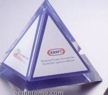 4 Sided Pyramid Award (4"X4"X4")