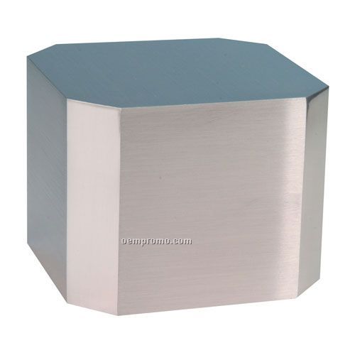 Medium Silver Cube Base