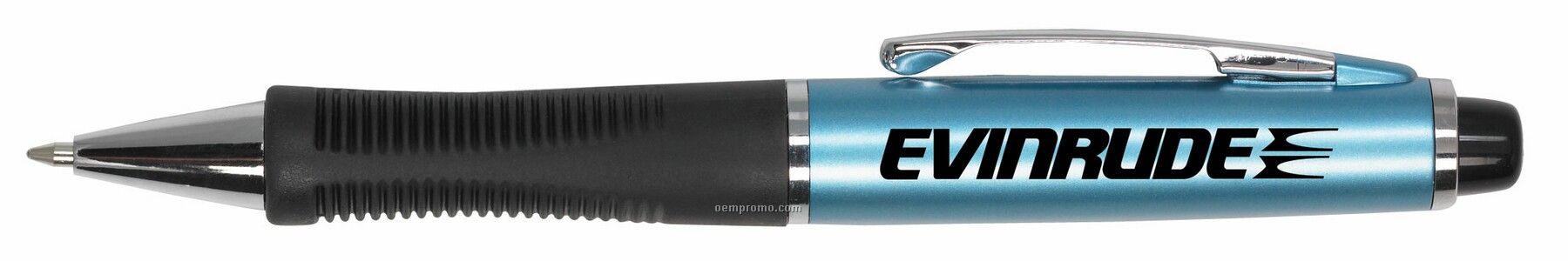 Neptune Ballpoint Pen W/ Metallic Barrel & Ergonomic Grip