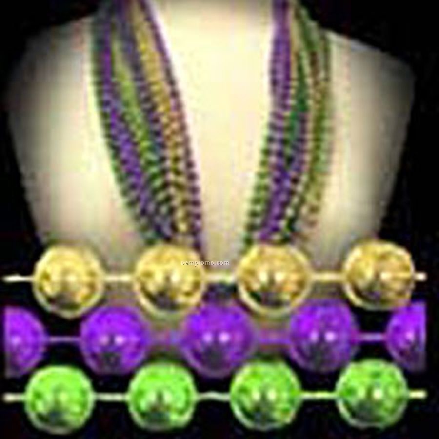 Assorted Mardi Gras Beads