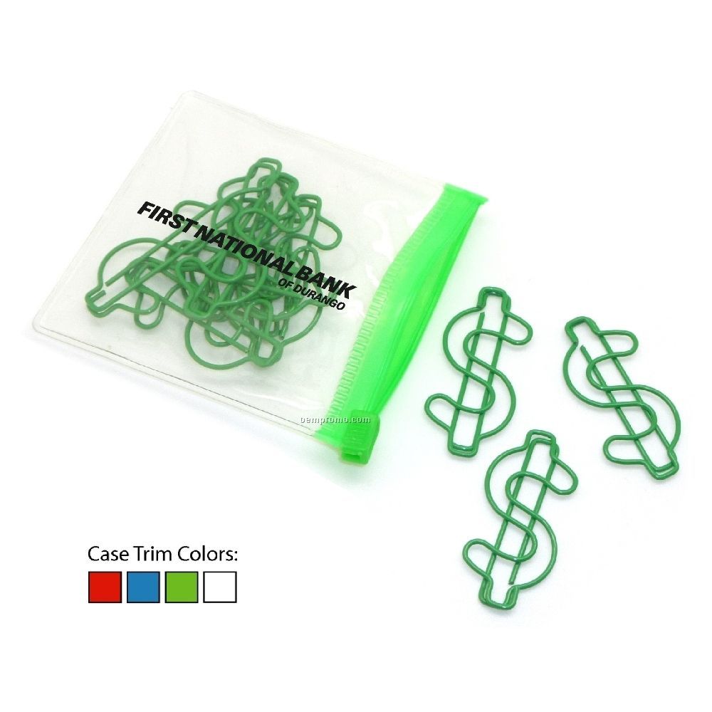 Dollar Sign Paper Clips