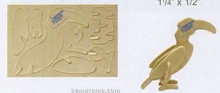 Toucan Mini-logo Puzzle (4 5/8