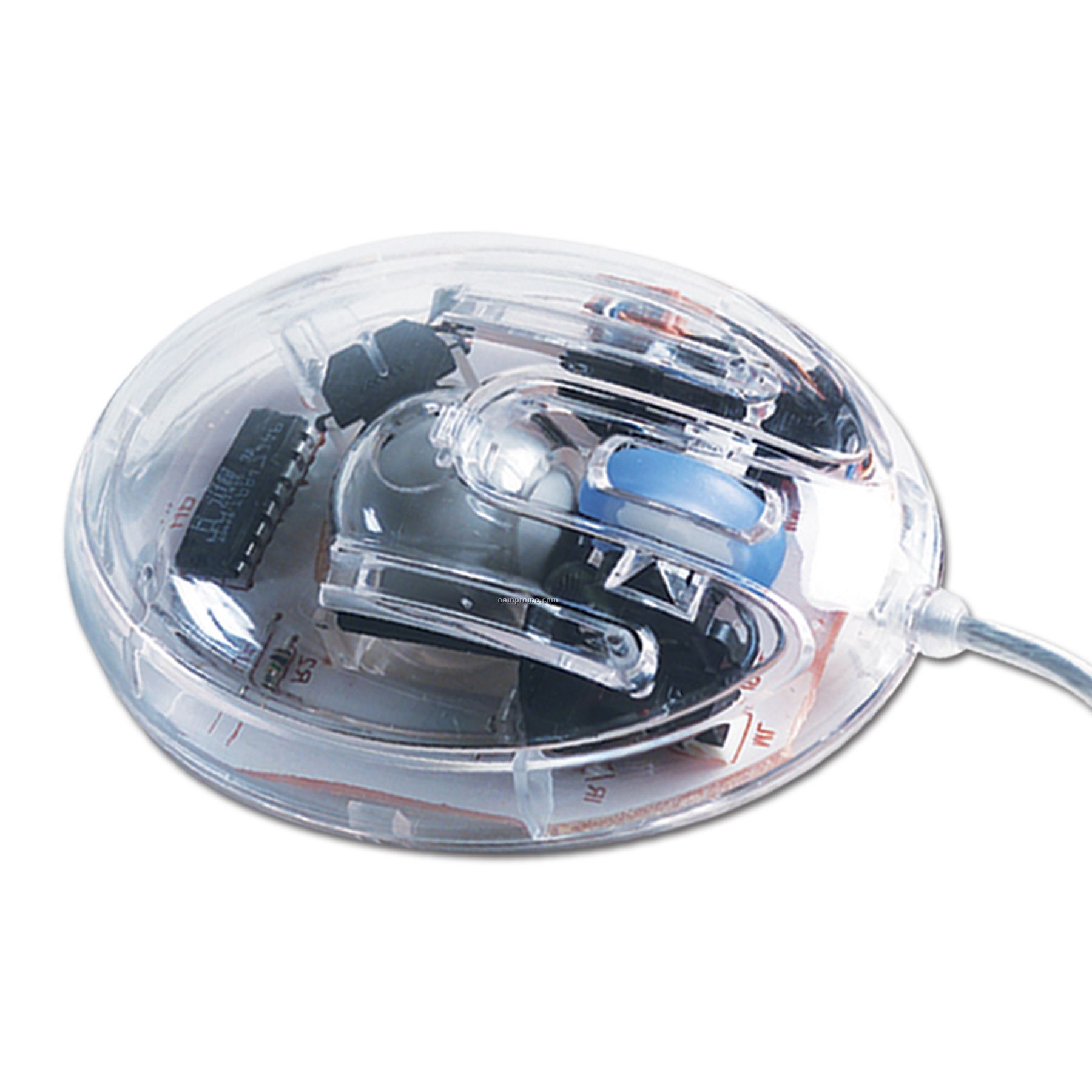 Translucent Computer Mouse W/ Scroll Wheel