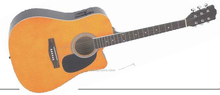 Maxam 41" Acoustic Electric Guitar