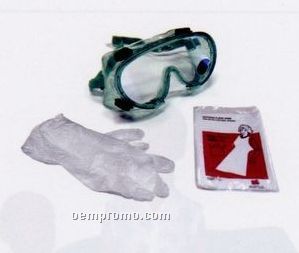 Pool Protection Kit With Gloves & Goggles