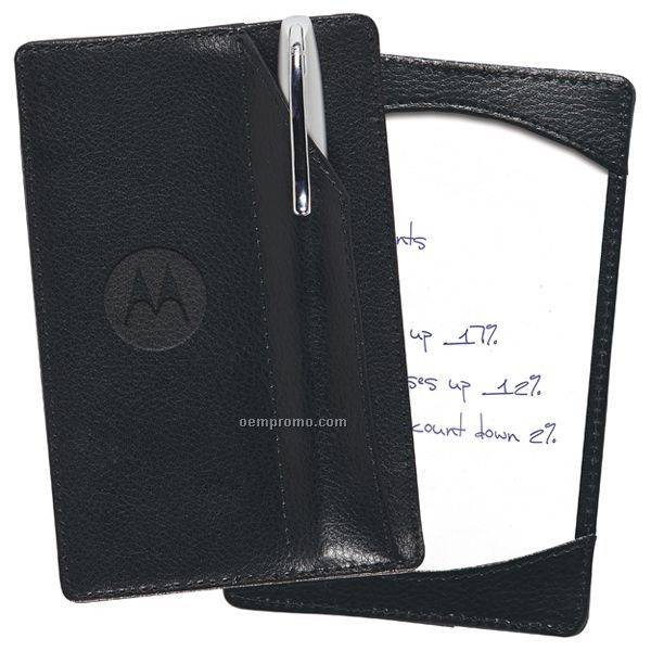 Accent Leather Presenter Jotter