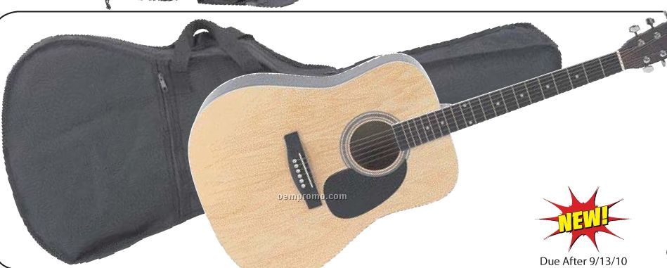 Maxam 41" Acoustic Guitar With Bag & Strap