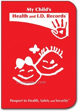 My Child's Health And I.d. Records Passport (Red)