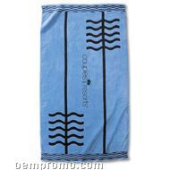 New Wave Stock Woven Beach Towel
