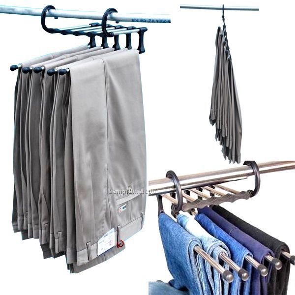The Magic Hanger W/5 Trousers Folded