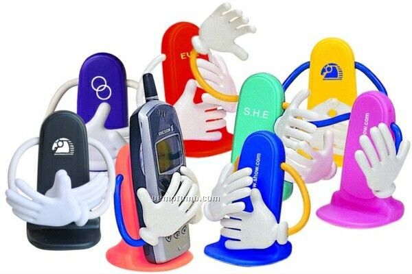 Fun & Funky Mobile Phone Holder W/ Adjustable Hands