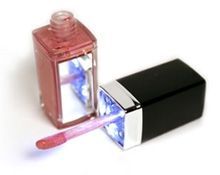 Lip Gloss With LED Light And Mirror