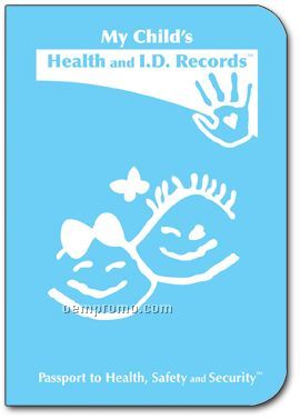 My Child's Health And I.d. Records Passport (Baby Blue)