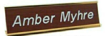 Name Plate Insert (2"X8"X1/16")