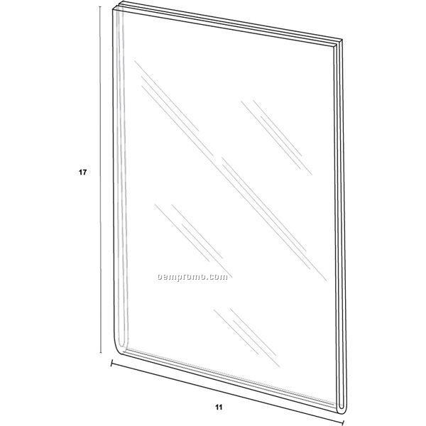 Wall Frame For 11'' W X 17'' H W/Tape