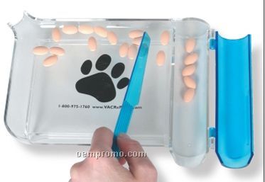 Crystal Clear Pill Counting Tray (Right Handed Version)