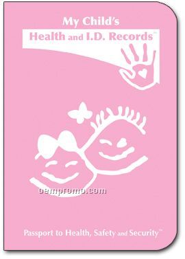 My Child's Health And I.d. Records Passport (Pink)