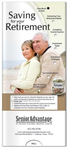 Saving For Retirement & All About Investing - Pocket Slider Chart/ Brochure