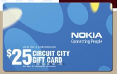 Target $25.00 Custom Branded Retail Gift Card