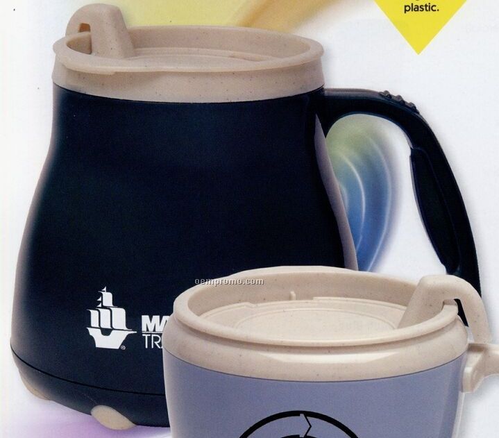 16 Oz. Evolve Good Time Insulated Mug W/Handle