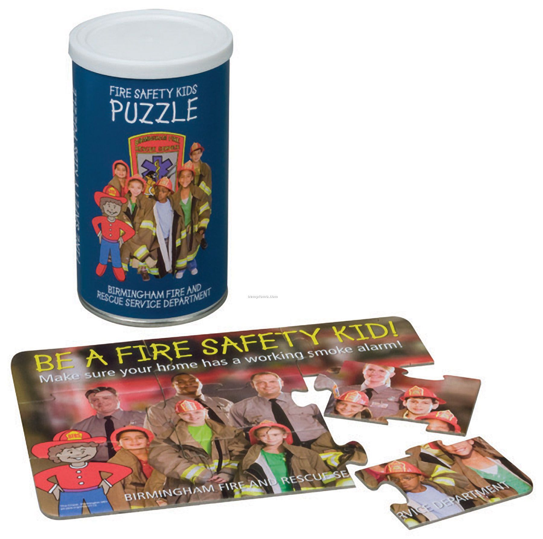 9-piece Rectangle Puzzle In 12 Oz. Can