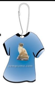American Curl Cat T-shirt Zipper Pull