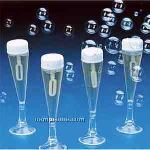 Champagne Glass Bubbles