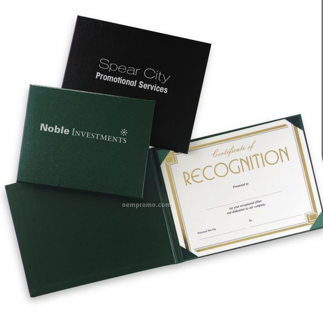 Vicuna Certificate & Diploma Covers (5"X7")