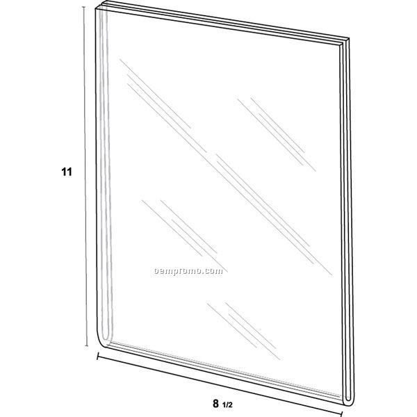 Wall Frame For 8 1/2'' W X 11'' H W/Tape