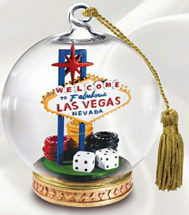 Las Vegas Sign Memory Globe
