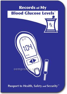 Records Of My Blood Glucose Levels Health Passport