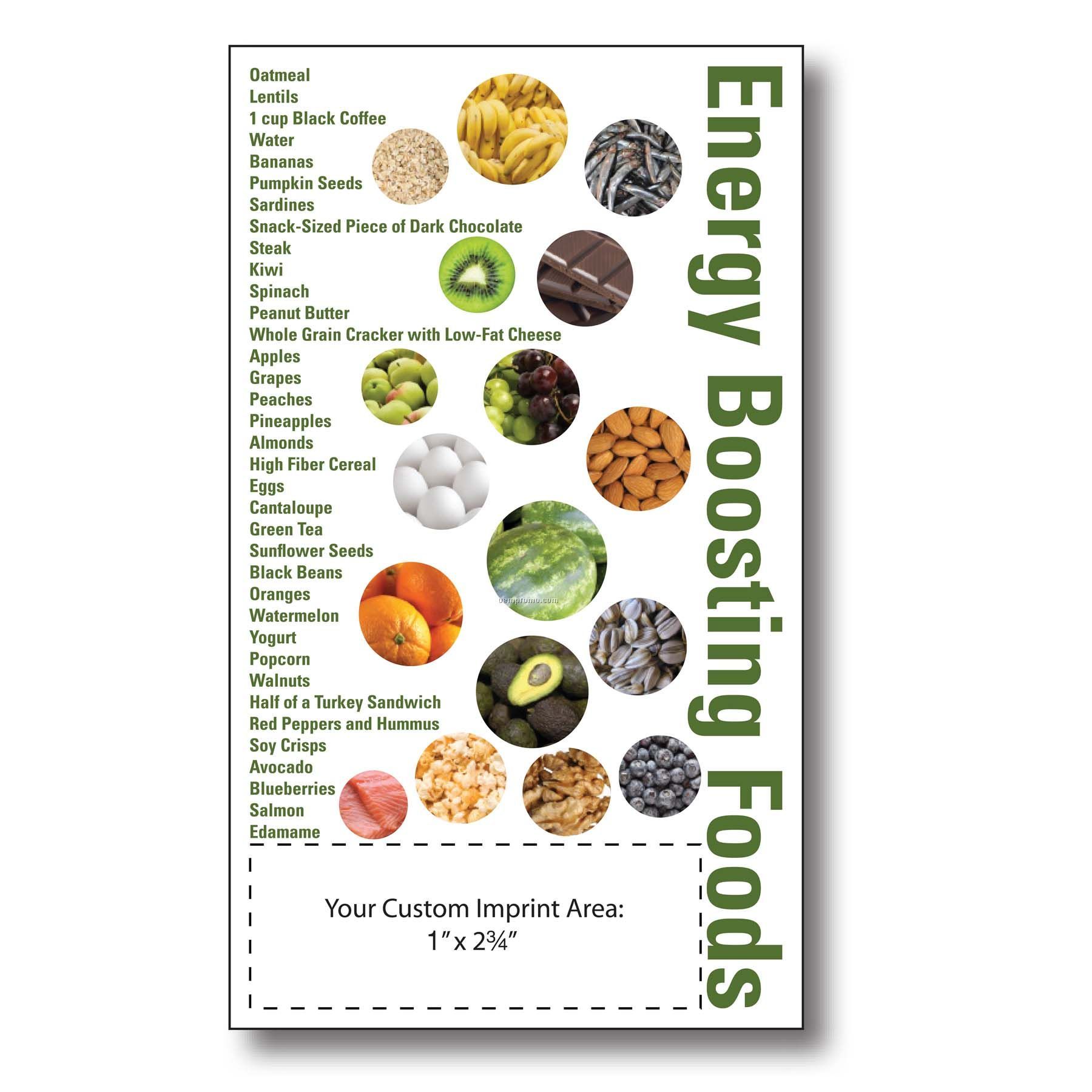 Energy Boosting Foods